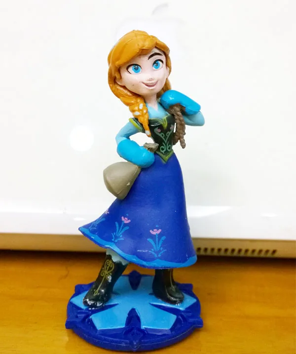 Новая коллекция аниме Принцесса Эльза Анна Рапунцель фигурки кукол из ПВХ