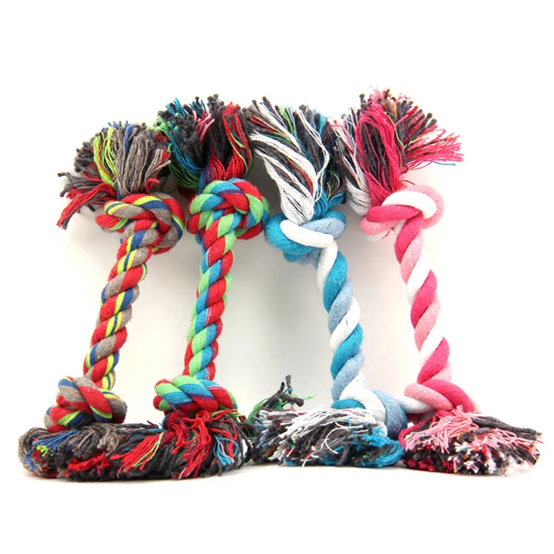 1 шт. товары для животных собак щенков хлопковый жевательный узел игрушка Прочный