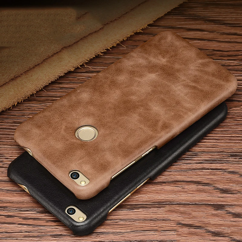 Toraise роскошная винтажная натуральная кожа + Пластиковая Задняя чехол для Huawei P8 2017