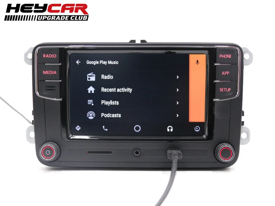 Android Авто Carplay Noname RCD330 Plus RCD340G MIB для VW Polo Golf 5 6 Passat B6 B7 CC Tiguan Jetta MK5 MK6 6RD 035 187B 5532