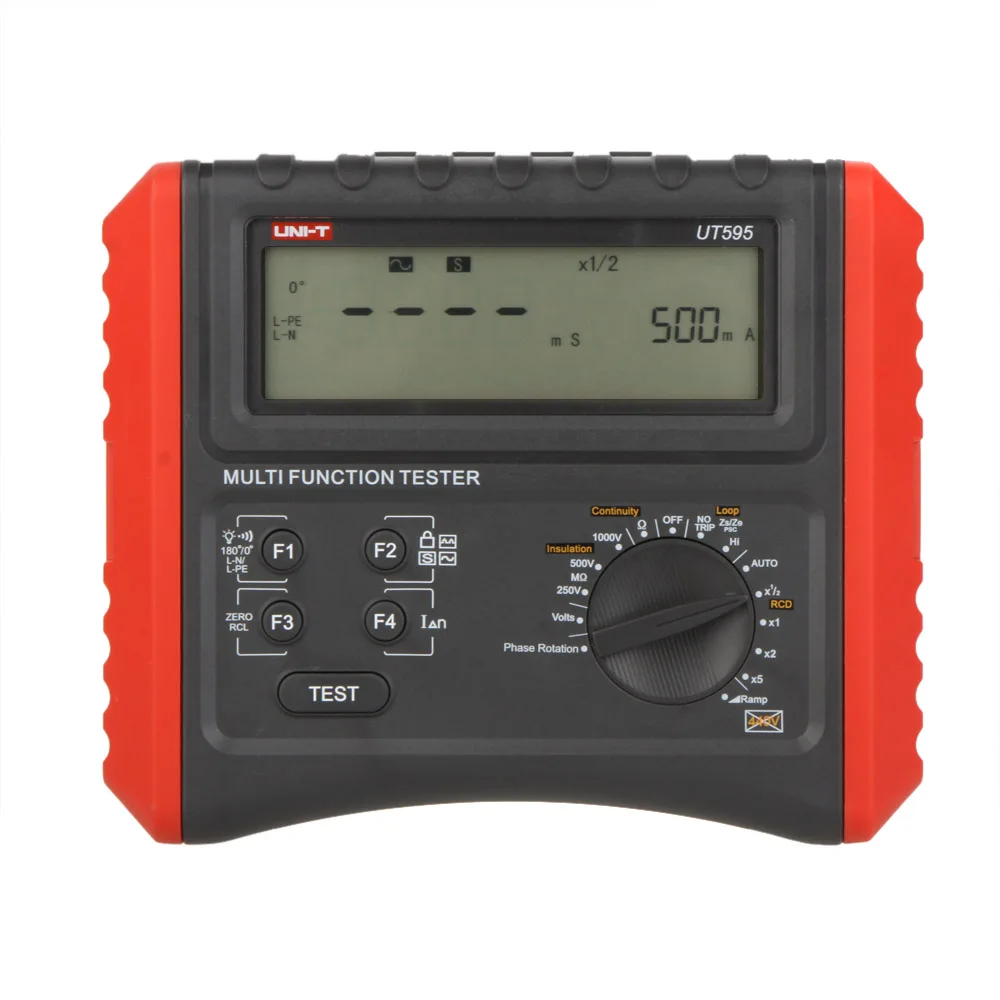 UNI T UT595 Многофункциональный Электрический тестер безопасности RCD контурная