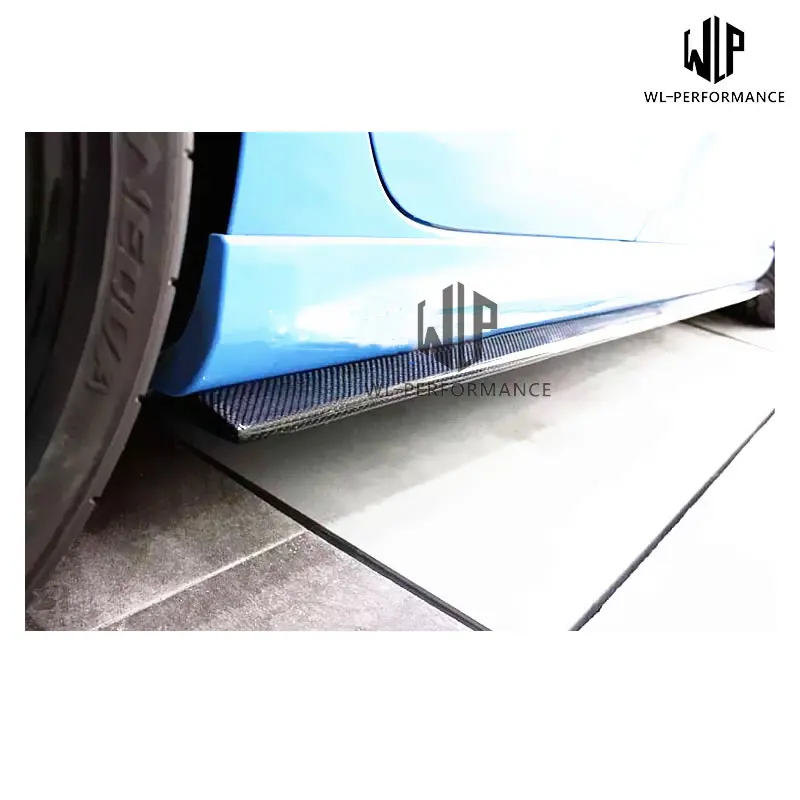 VW карбоновые боковые юбки для Volkswagen Golf 6 R20 автомобильный комплект кузова 2010-2013