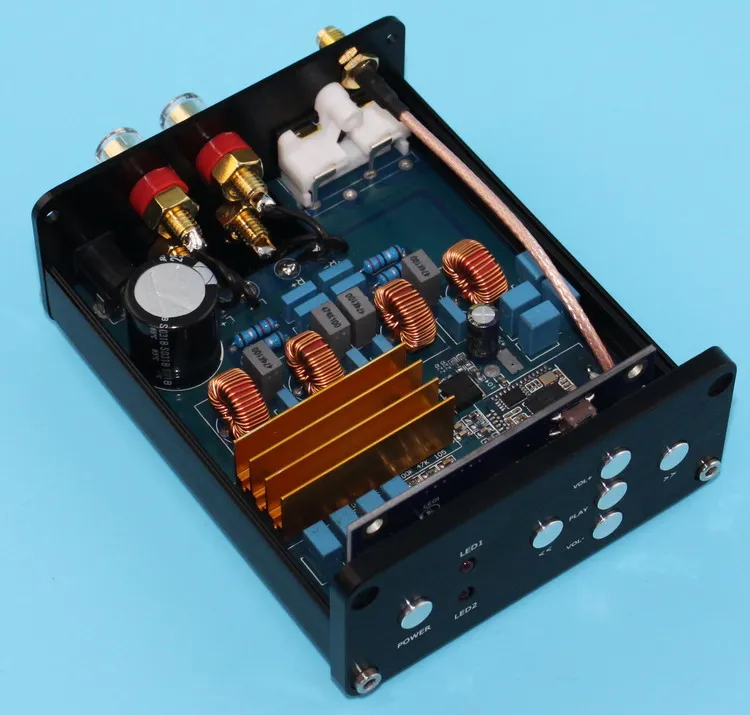 2 0 канальный TPA3116 усилитель DC18-24V 50 Вт + с CSR8635 4 Bluetooth цифровой мощности класса D