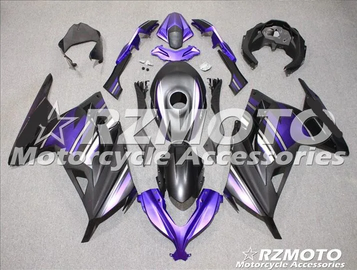 

New ABS motorcycle Fairing For Kawasaki Ninja 250 Ninja300 2013-2017 Injection Bodywor It comes in all colors ACE No.904