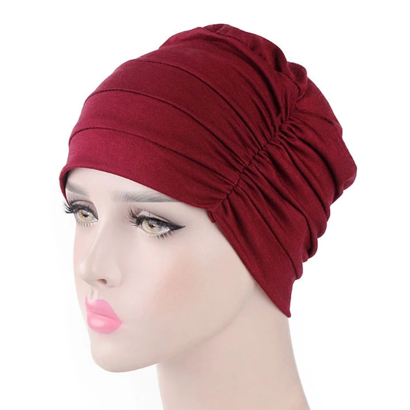

2018 New Cotton Unisex Cap for Cancer Hair Loss Sleeping Cap Chemotherapy Hat