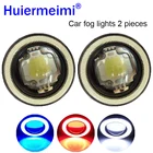 Светодиодный противотуманный светильник, водонепроницаемый, 2 шт.