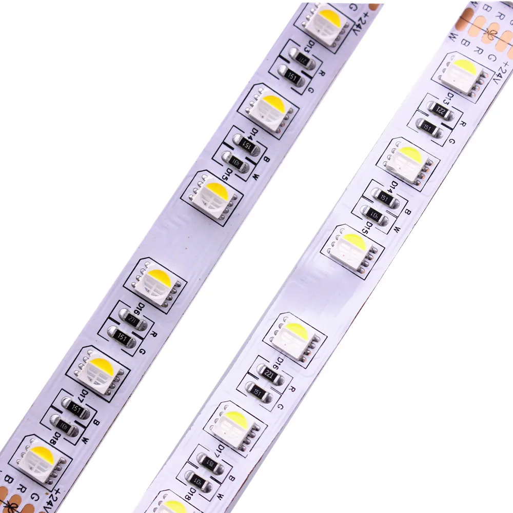 Светодиодная лента водонепроницаемая IP20 IP65 IP67 5050smd 60 светодиодный одов на метр 5 м