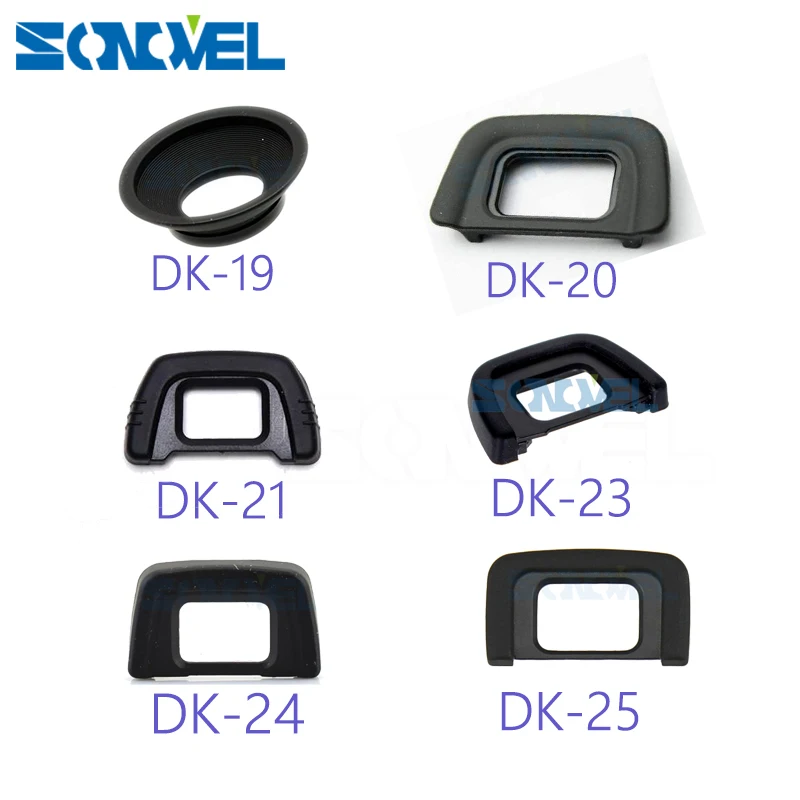 

DK-19 DK-20 DK-21 DK-23 DK-24 DK-25 Rubber Eye Cup Eyepiece Eyecup for nikon SLR Camera Viewfinder Accessories