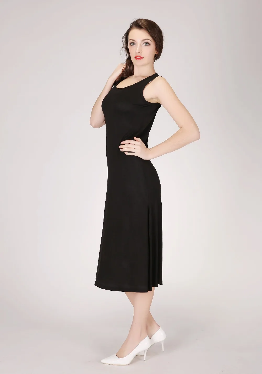 Новинка летнее платье в Корейском стиле для женщин макси свободного покроя из