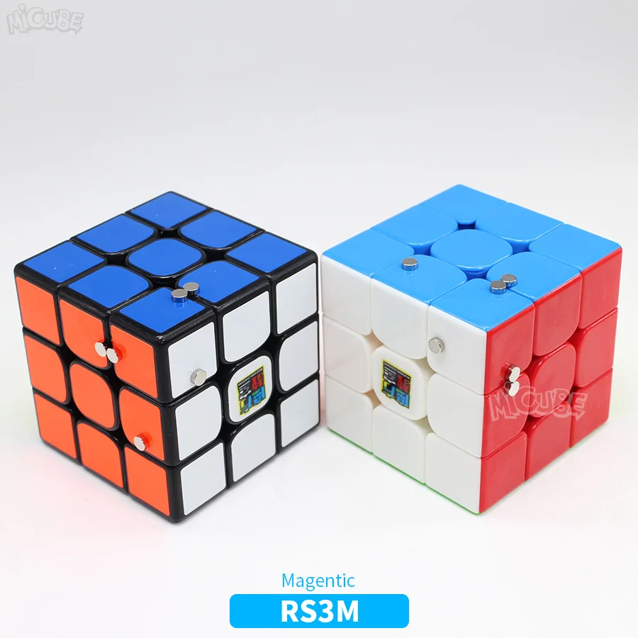 Moyu RS3 RS3M Магнитный куб магический скоростной куб 3x3x3 Cubo Magico 3x3 головоломка Mf 3RS V3 MF3RS Oringinal игрушки для детей