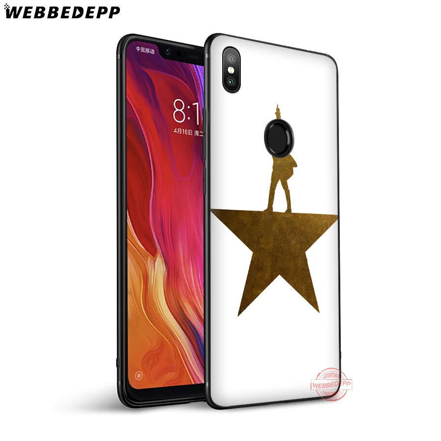WEBBEDEPP Hamilton Musical Lyrics Soft Silicone Case for Xiaomi Mi 6 8 9 SE MAX 3 A1 A2 Lite F1 Cover | Мобильные телефоны и