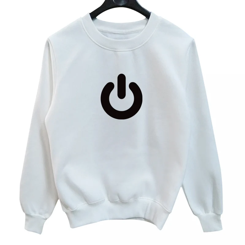 La maxpa перезапуска свитшот с принтом Повседневное Crewneck человек капюшоном Красная