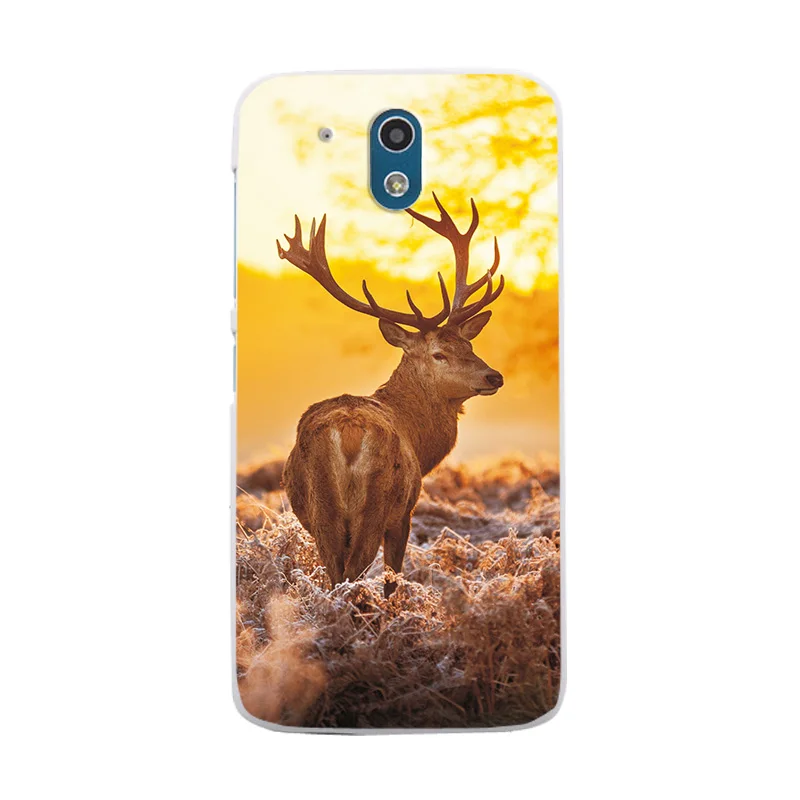 W41 Красивые Чехлы для htc Desire 526 326G, чехлы, Черная оболочка для телефона с сердечками и сердечками для htc 526 526G 326 326G, две sim-карты, сумки с цветами - Цвет: W41