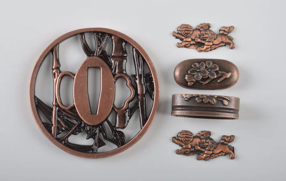 Набор изящных фитингов для японского самурайского меча катаны специальное