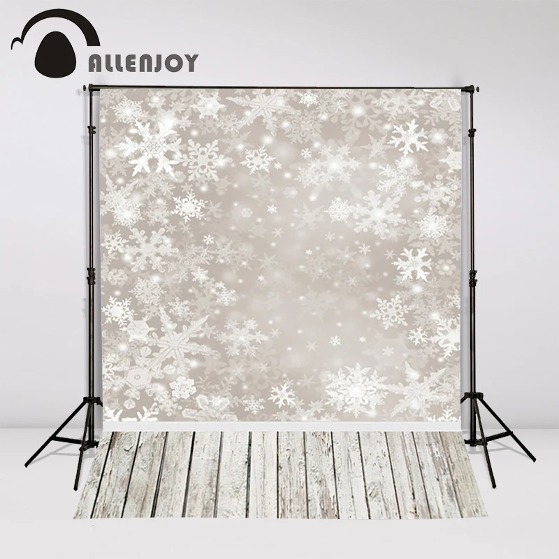 Allenjoy Рождественские фоны для фотостудии сноуборд Зимняя Страна Чудес дети