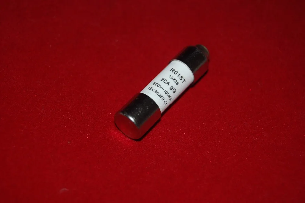 5 шт. цилиндрические предохранители ATQR gG RO15T 500 в 20 А 10x38 мм|cylindrical fuse link|fuse linkcylindrical