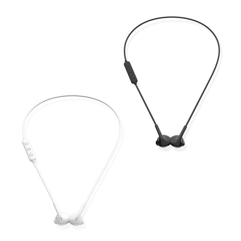 Спортивные Bluetooth наушники 5 0 с двумя аккумуляторами магнитные беспроводные