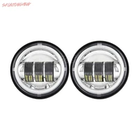 4 5 inch led fog lights drl angel eyes halo ring auxiliary passing lights driving lamp for motorcycle road king