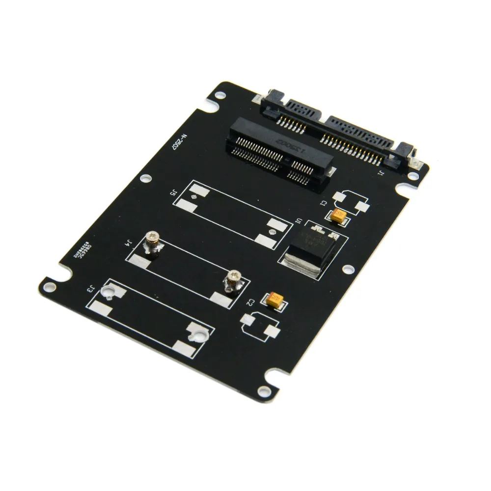 Mini PCI-E mSATA SSD до 2 5 &quotSATA жесткий диск Корпус конвертер адаптер для Intel Samsung Asus |