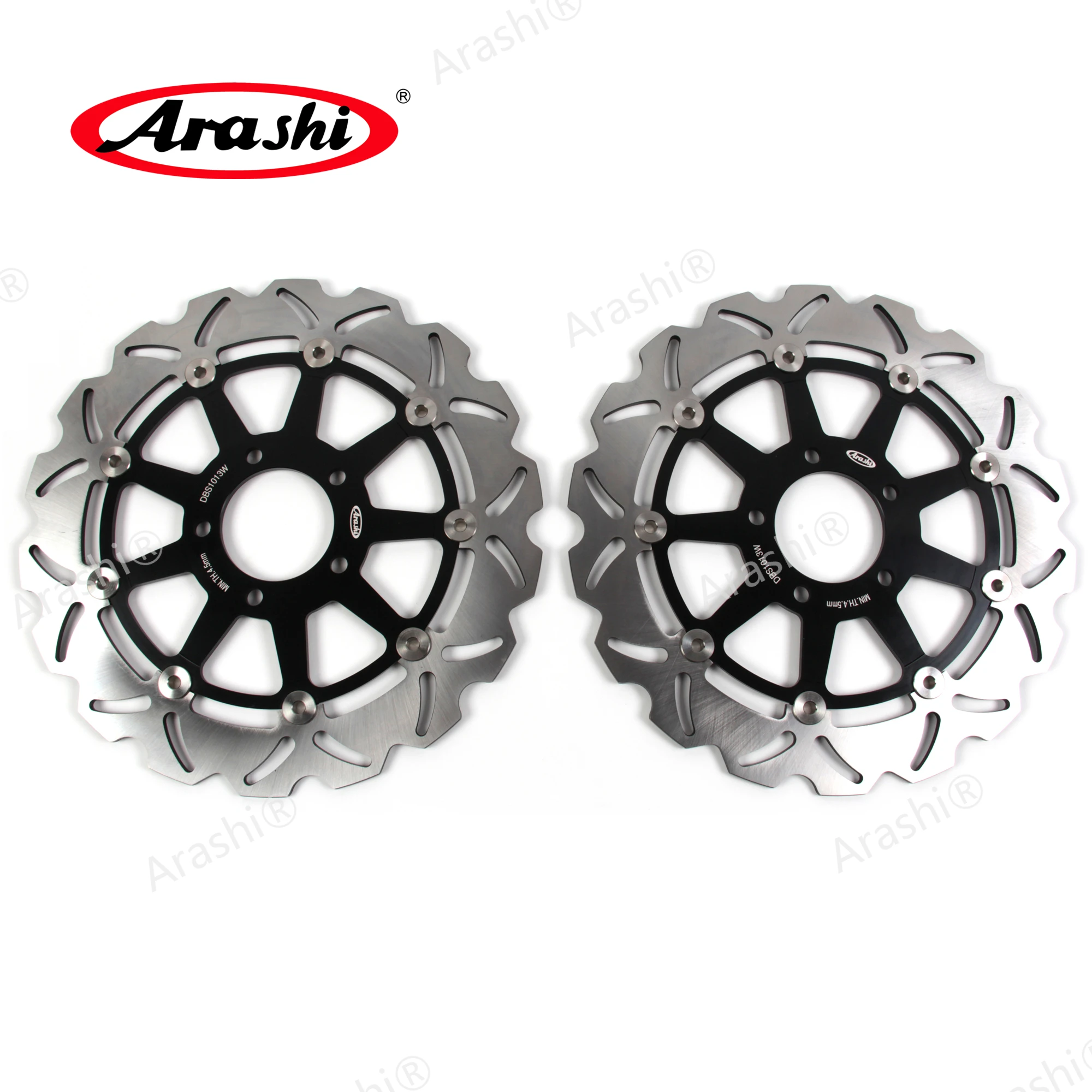 

ARASHI GSX1400 CNC Front Brake Discs Floating Rotors Disks For SUZUKI GSX 1400 2002 2003 2004 2005 2006 2007 GSX-1400