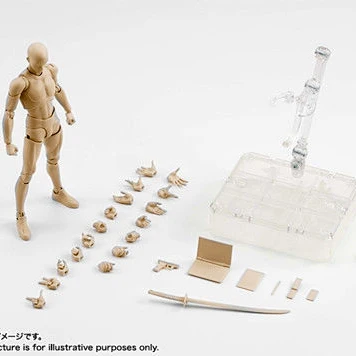 Кукла из ПВХ бледно оранжевая в переменной упаковке|gift collection|shf figuartspvc action figure |