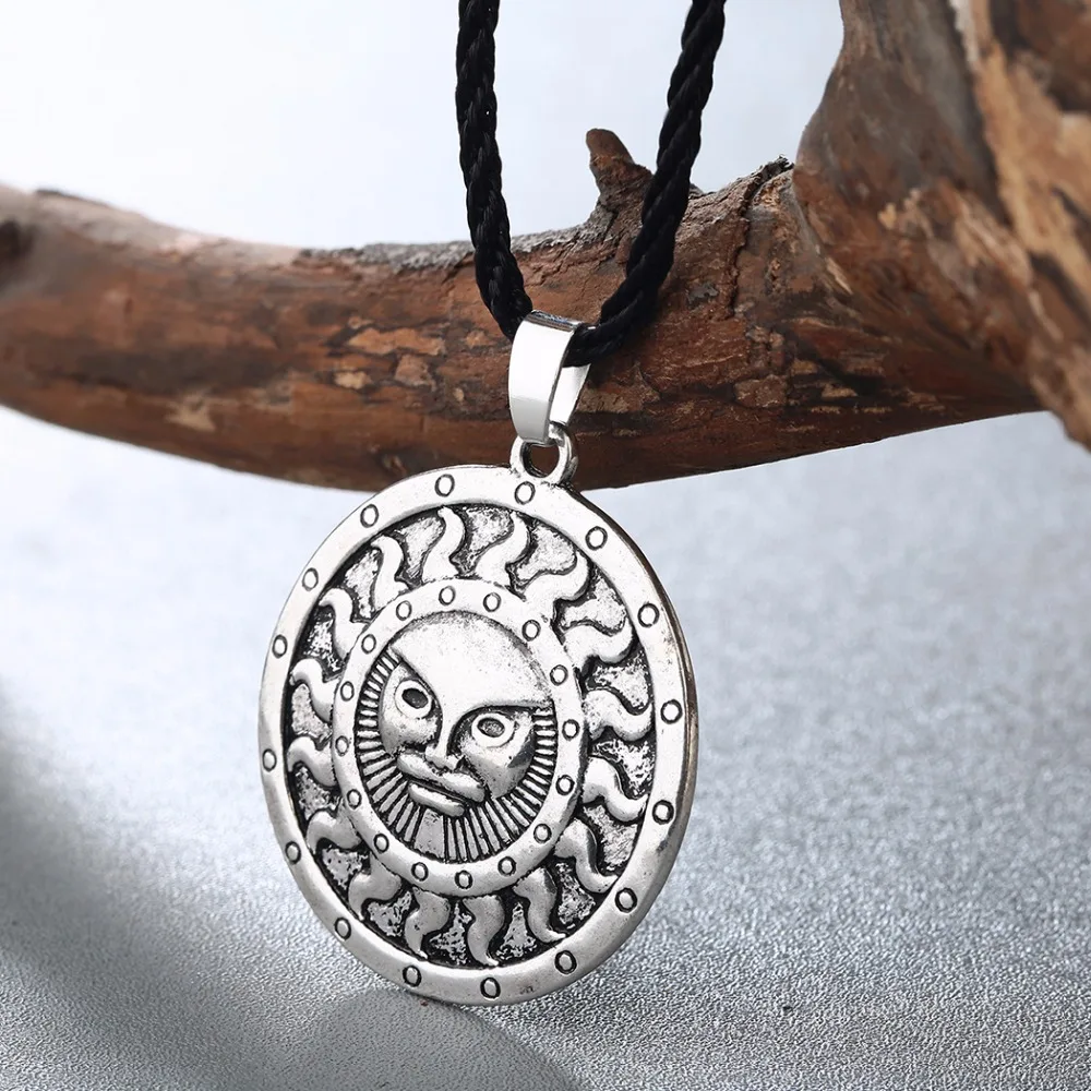 Славянский кулон в стиле ретро Cxwind бриллиантовое ожерелье для мужчин и женщин - Фото №1