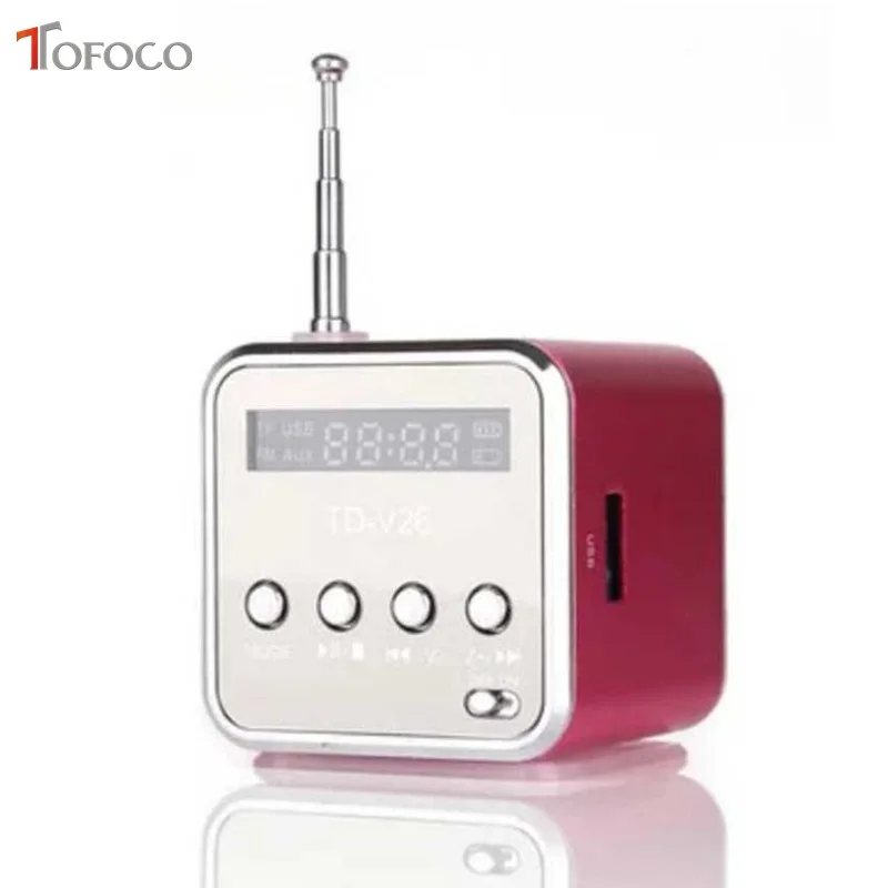 Bluetooth-Колонка TOFOCO портативная с ЖК-дисплеем | Электроника