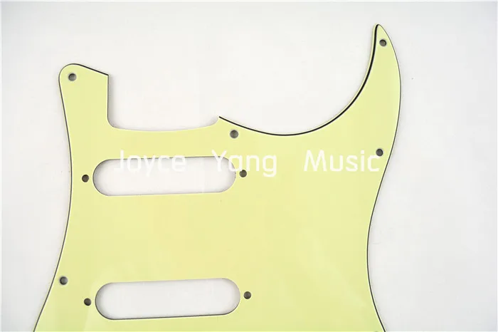 3-слойная Накладка для электрогитары Niko мятно-зеленого цвета в стиле брызговика