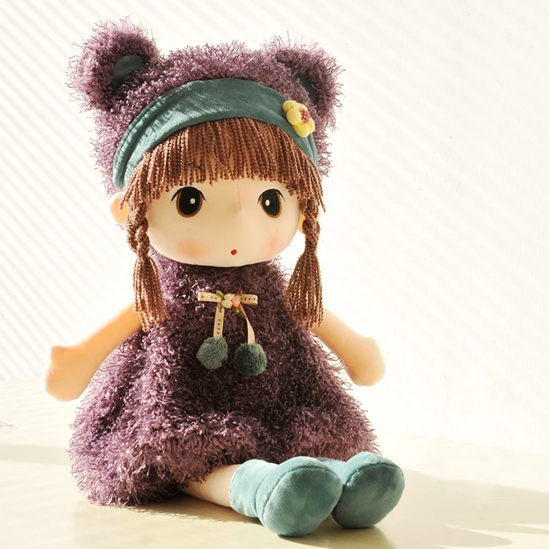 40cm/60cm Cute Mayfair Girl Plush Dolls Beautiful Stuffed Doll Kids Toys for Children Girls Christmas Valentine's Gifts | Игрушки и