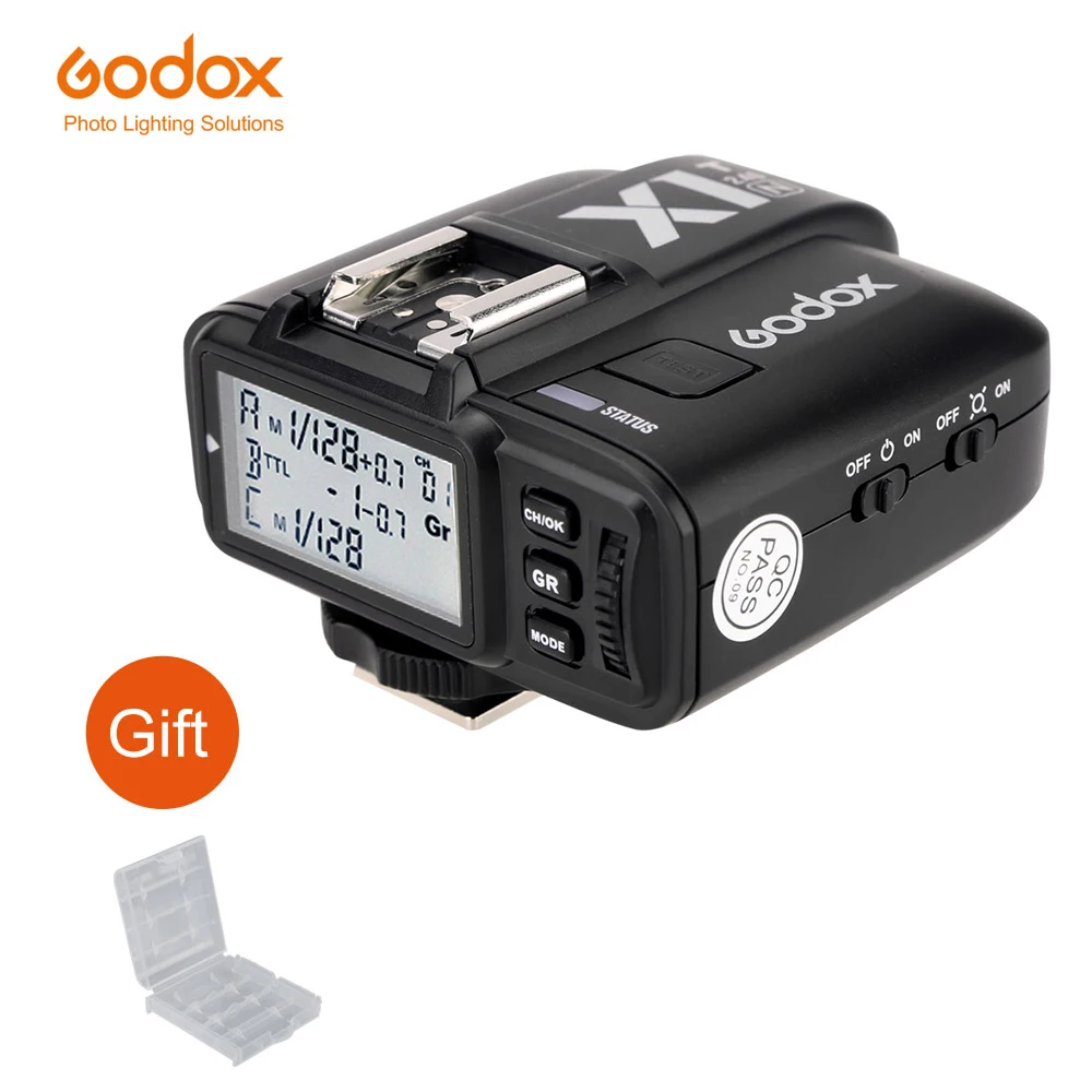 Беспроводной передатчик Godox X1N X1T N 2 4 ГГц i TTL для Nikon TT685N AD200 TT600 TT350N|trigger for nikon|godox