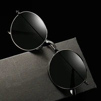 2019 high quality memory metal big frame pilot sunglasses men polarized uv400 sun glasses man brand driving oculos wholesale