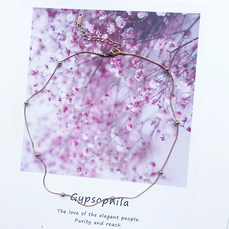 YUN RUO, розовое золото, серебро, цветная змеиная цепь, колье, ожерелье, титановая сталь, ювелирные изделия для женщин, подарок на день рождения, никогда не выцветает, Прямая поставка