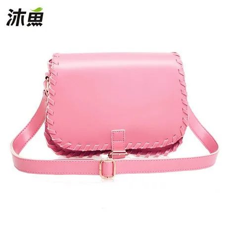 2014 Women PU leather handbag women's shoulder bags women messenger bag candy colors Small Bag C921 | Багаж и сумки