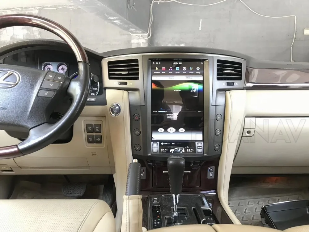 Tesla styel 13," вертикальный экран Android 8,1 автомобильный dvd-плеер gps навигация для Lexus LX570 2007- Авто Радио Стерео головное устройство