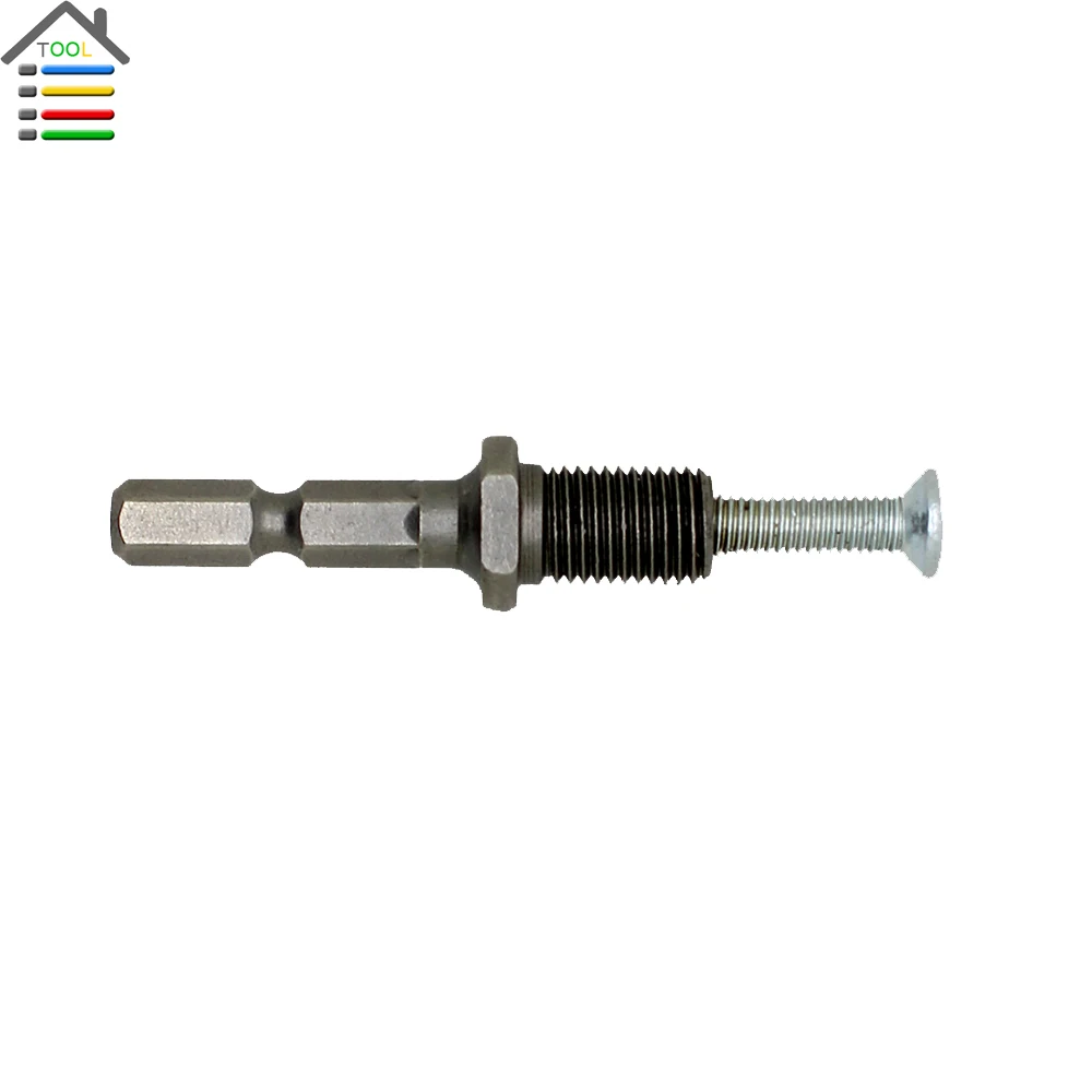 Новинка переходник с шестигранным хвостовиком 1/4 дюйма оправка шатун резьба 3/8