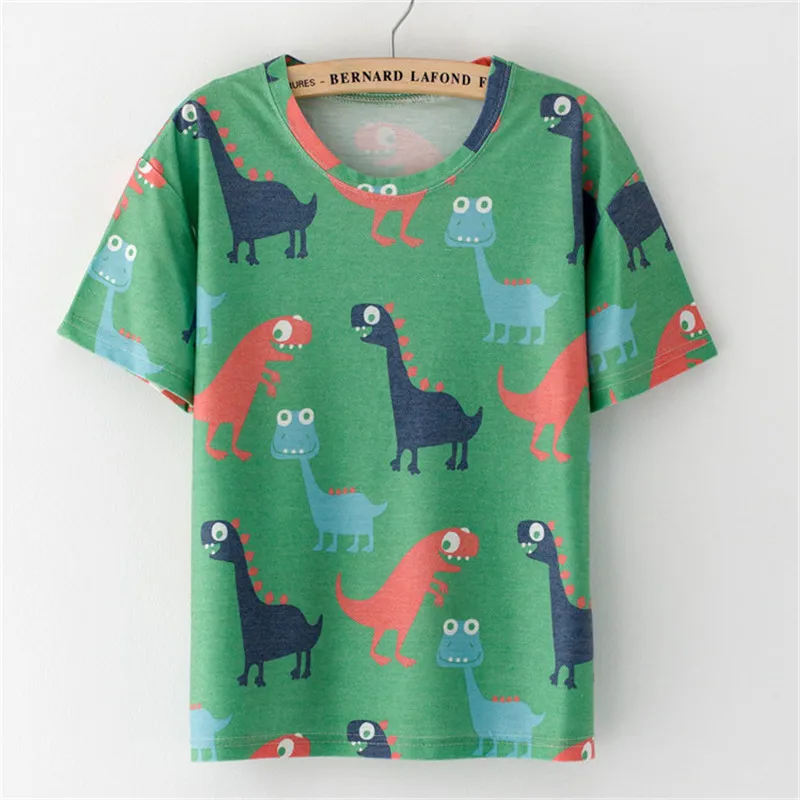 Новые летние женские модная футболка camiseta с принтом арбуза Harajuku Для женщин