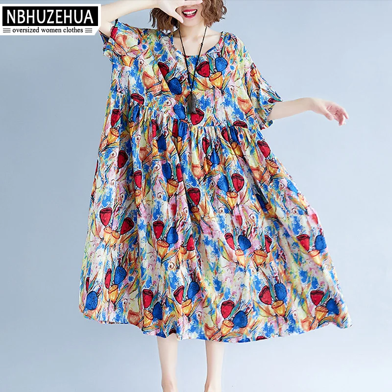 Женское длинное платье большого размера 3XL 4XL 5XL|Женские платья| |