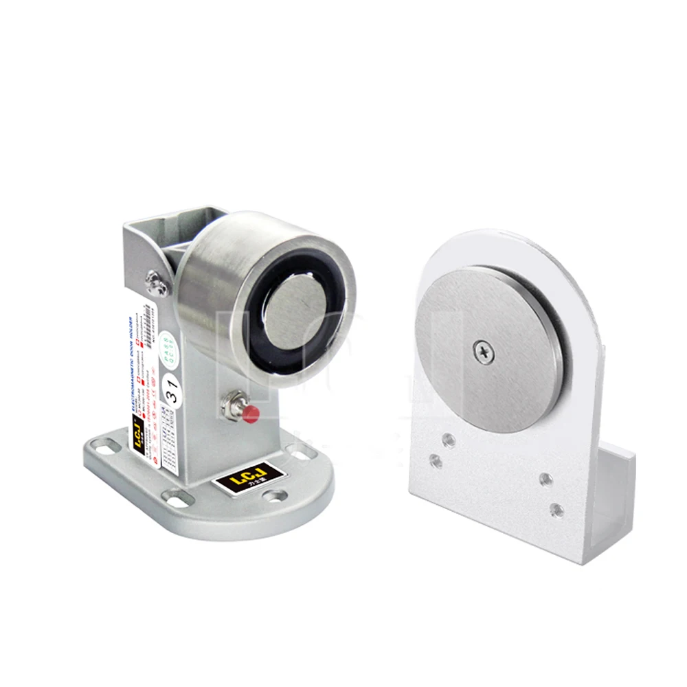 Электромагнитный замок с одной дверью 12 В и 24 электромагнитный 120 кг контролем