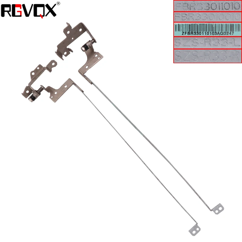 

New Laptop Hinges for HP G4-2000 PN: FBR33010010 FBR33011010 Repair Notebook Left+Right LCD Screen Hinges
