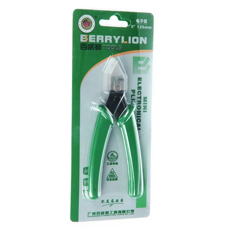 BERRYLION 5 ''/125 мм электрика плоскогубцы диагональные плоскогубцы для резки электронных компонентов многофункциональные ручные инструменты
