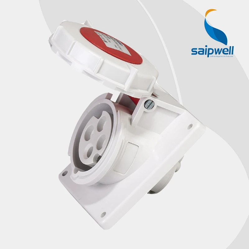 Оптовая продажа Saipwell Женская промышленная розетка IP67 16A 400V разъем для