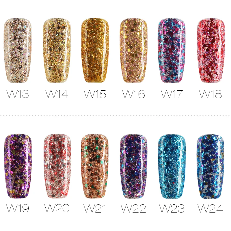 Гель ROSALIND 1S 7 мл Алмазная серия лак для ногтей верхнее Базовое покрытие Гель-лак