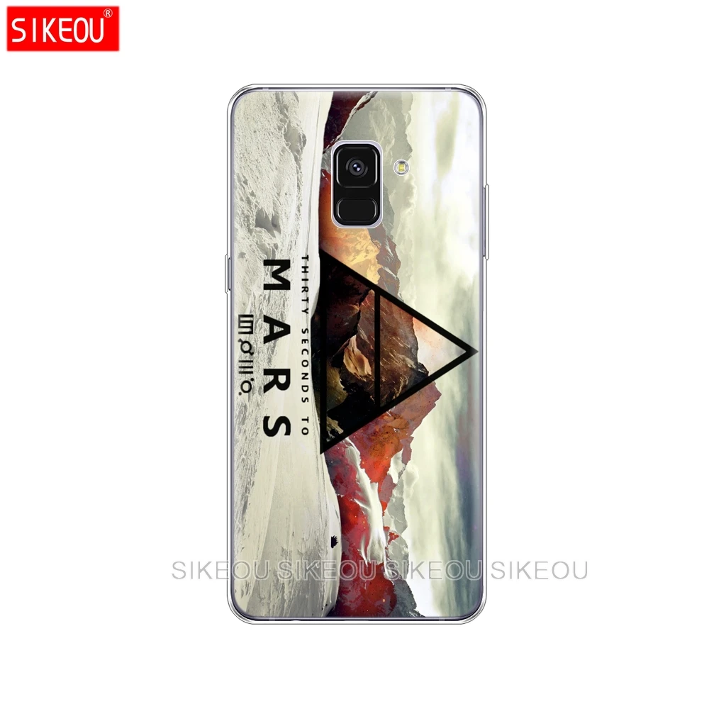 Силиконовый чехол для телефона Samsung Galaxy A8 2018 A3 A310 A5 A510 A7 2016 2017 30 секунд на Марс |