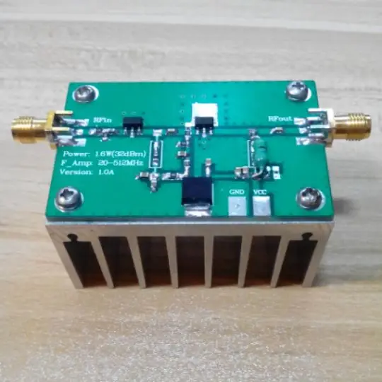1 шт 6 w RF Мощность усилителя мощности 1-512 МГц Вт УВЧ FM антенна VHF UHF CDMA GSM |
