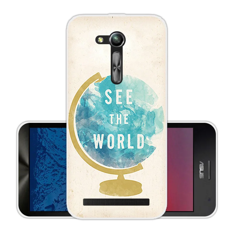 Мягкий ТПУ чехол для телефона Asus Zenfone GO 2nd Gen zb452кг ASUS_X014D ZB450KL 4 5 дюйма прозрачный