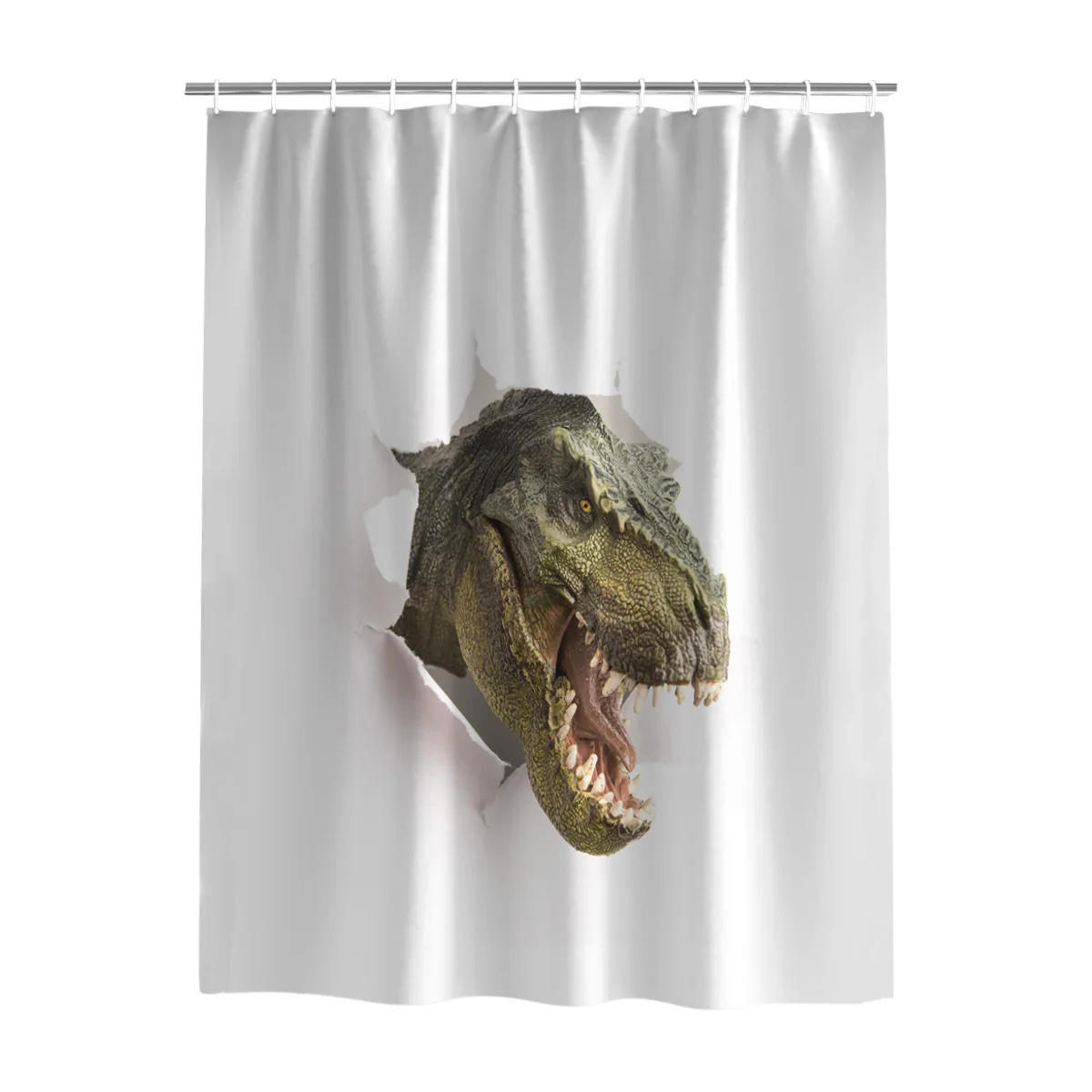 Predator динозавры 3D занавеска для душа s Набор Рождественская с крючками Тиранозавр