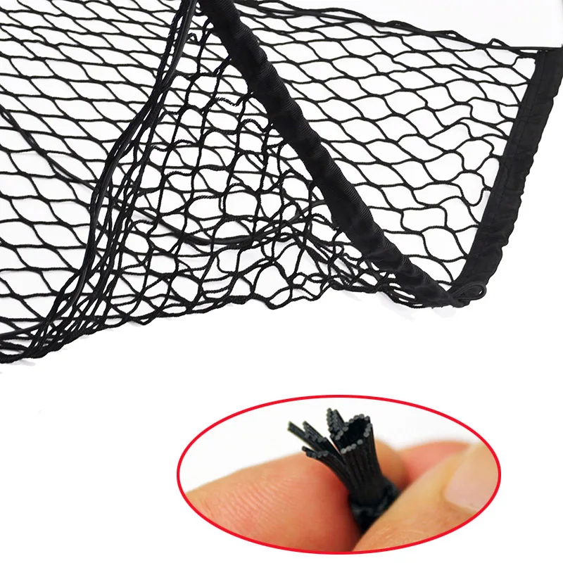 

100*70CM Rear Trunk Boot Floor Cargo Net Mesh Luggage Elastic Net For Toyota Highlander Kluger 08 2009 2010 2011 2012 2013-2017