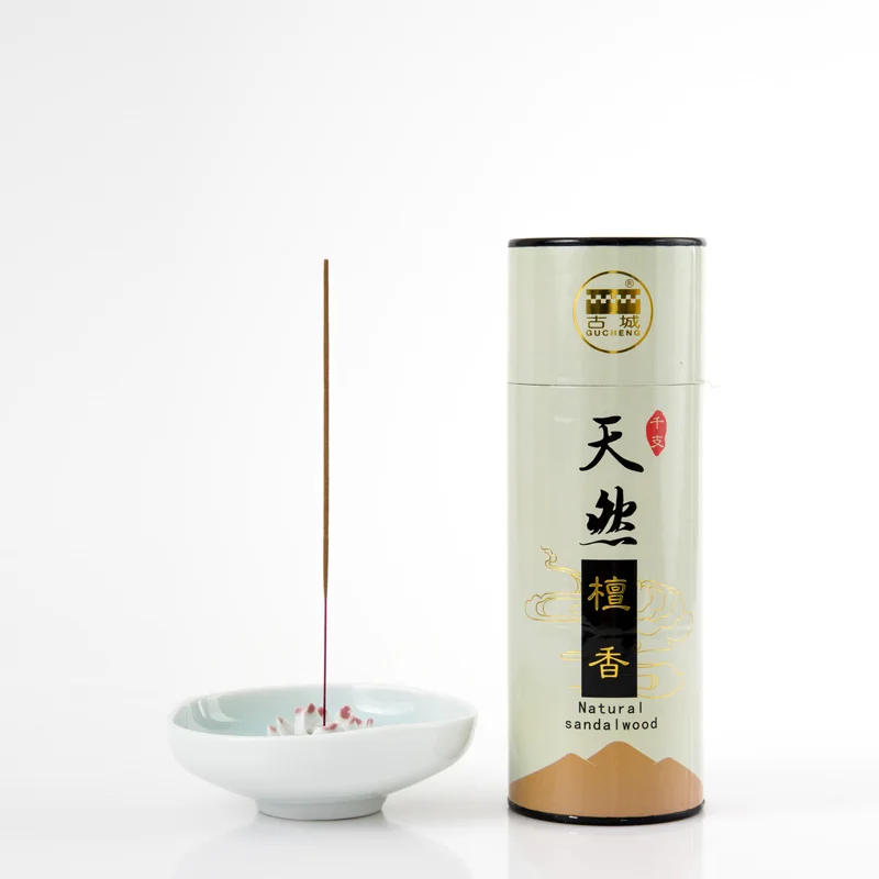 100% Аутентичные Благовония из чистого сандалового дерева бамбуковые палочки 20 см