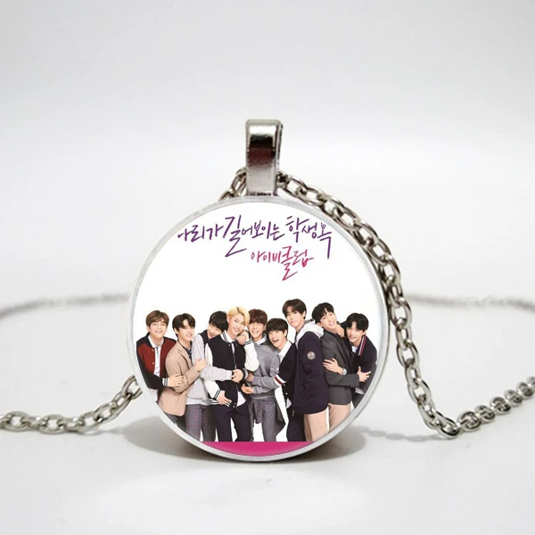 Kpop бродячее детское ожерелье корейские мужские команда Поклонники подарки