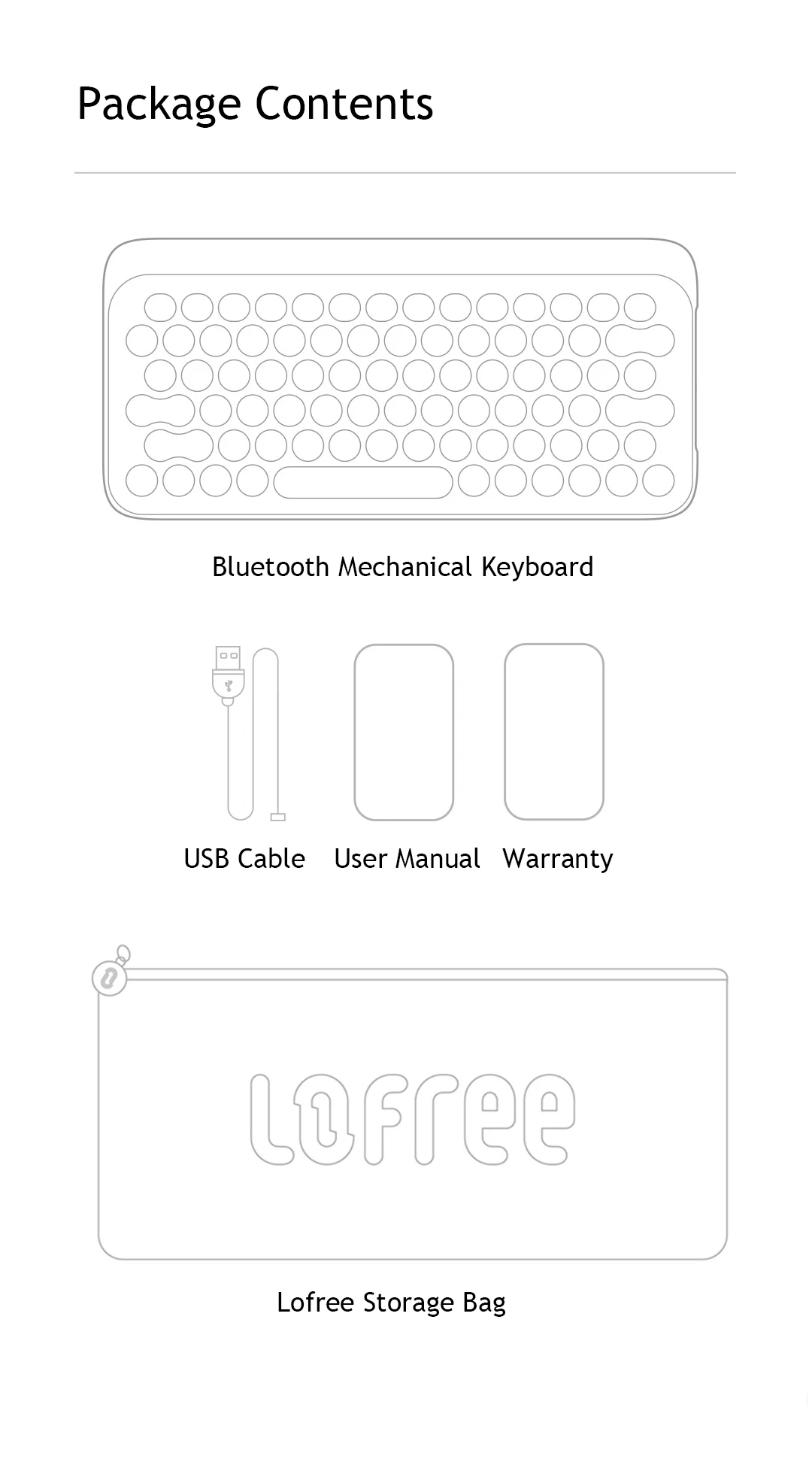 Xiaomi Dot Беспроводная Bluetooth клавиатура Очаровательная игровая механическая клавиатура светодиодная подсветка для Iphone huawei samsung Ipad планшетов